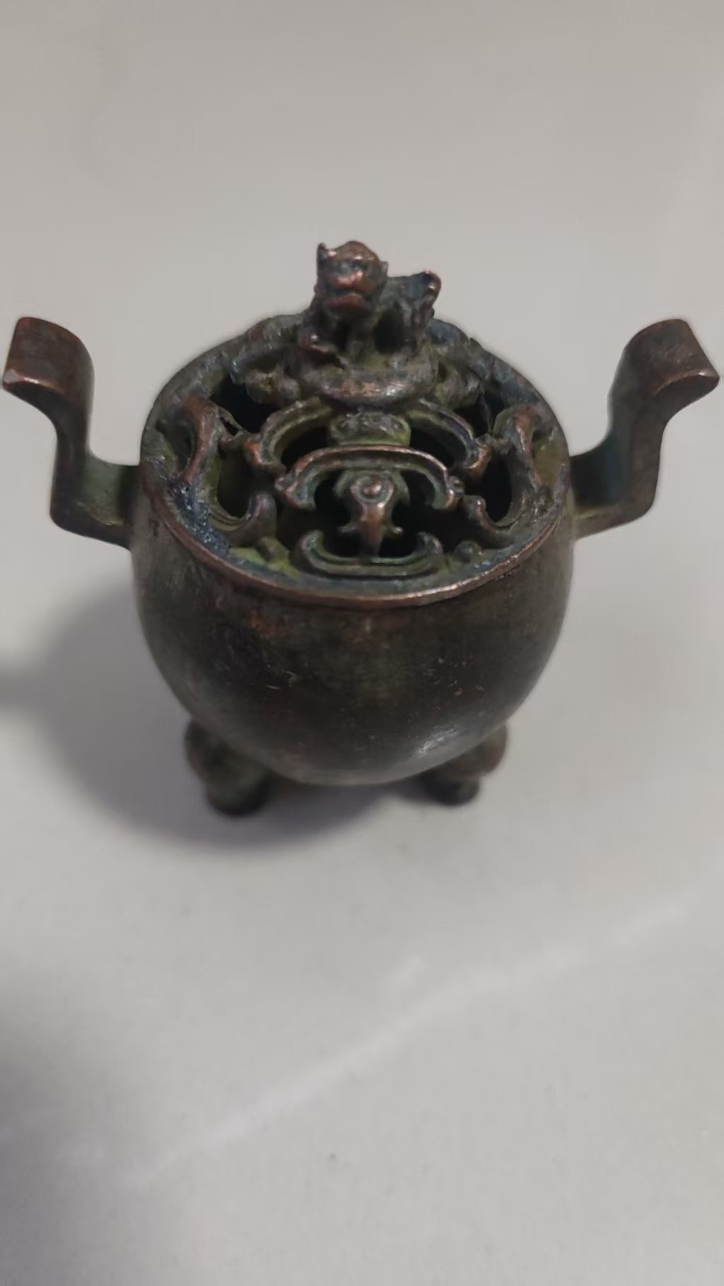 宣德年制《狮盖薰香炉》-嘉城艺术交易平台