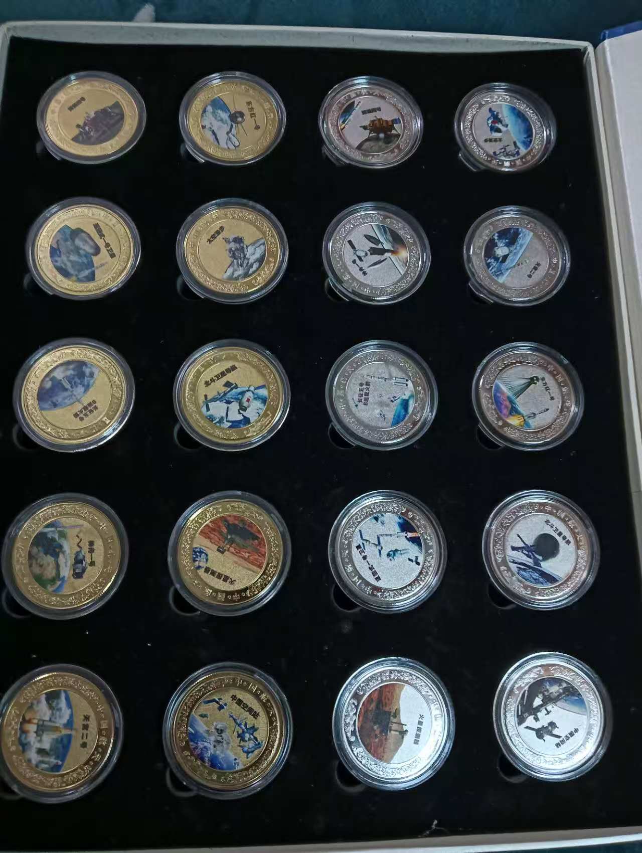 中国梦.航天梦《纪念章》彩金/彩银双色-嘉城艺术交易平台