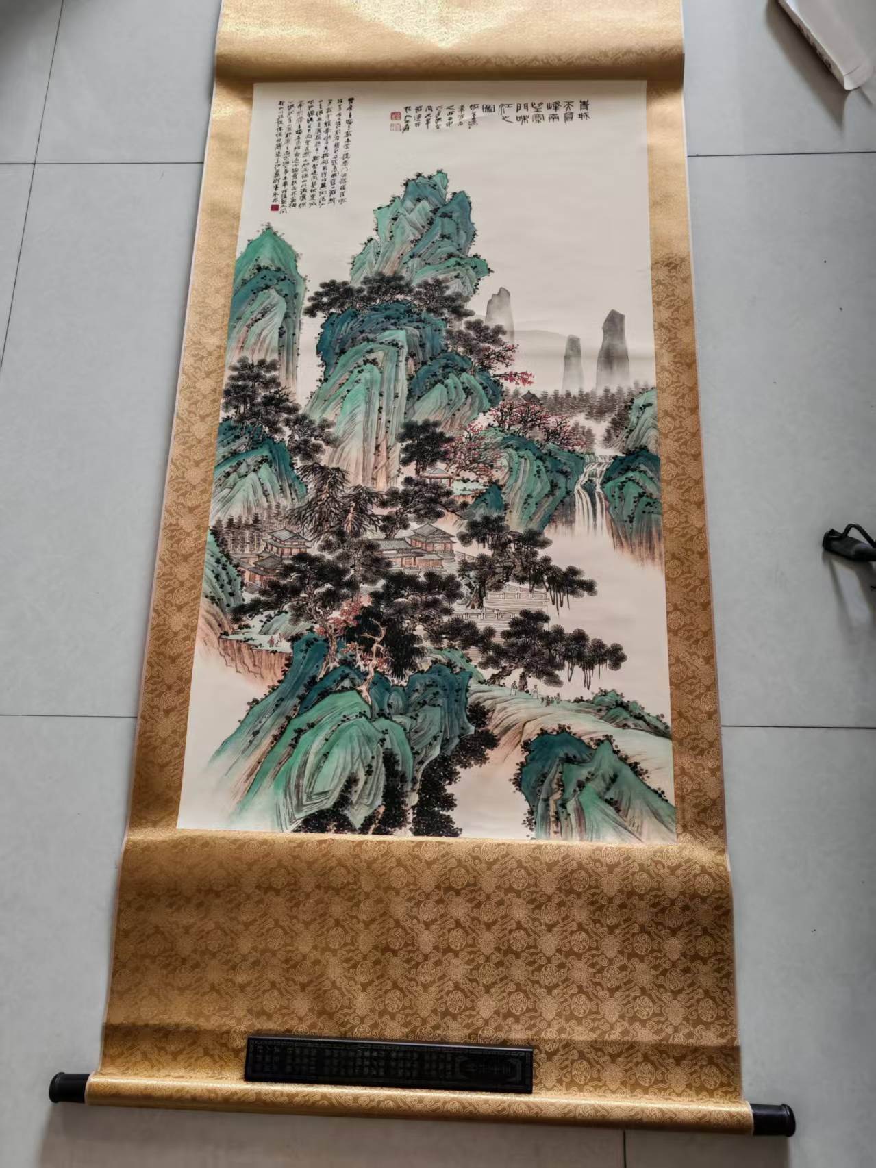 张大千《山水图》-嘉城艺术交易平台