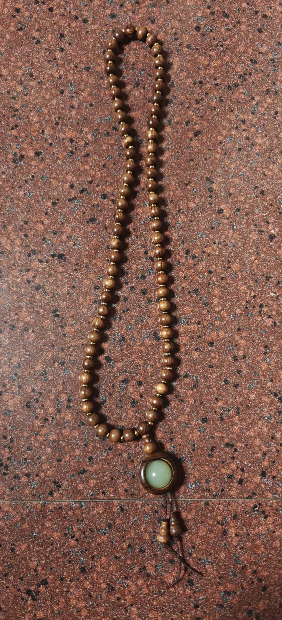 黄花梨《念珠》（玉吊坠）-嘉城艺术交易平台