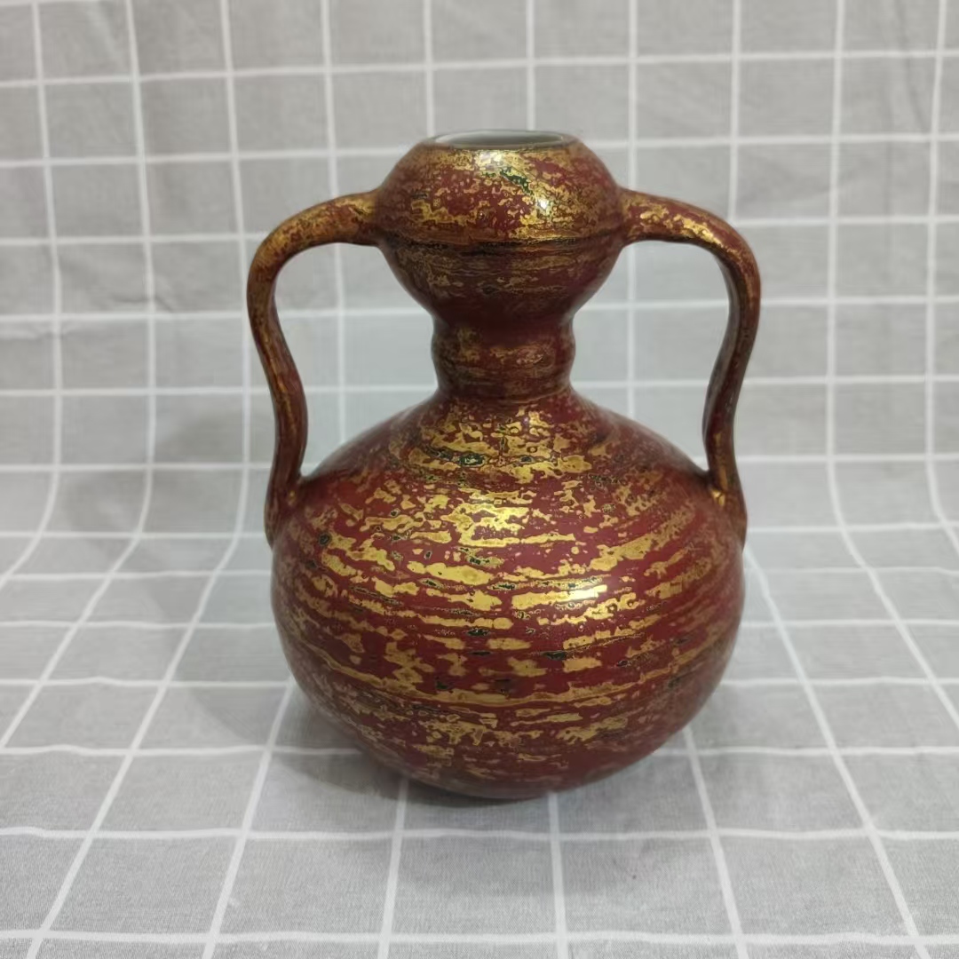 宣德年制《描金双系葫芦瓶》-嘉城艺术交易平台