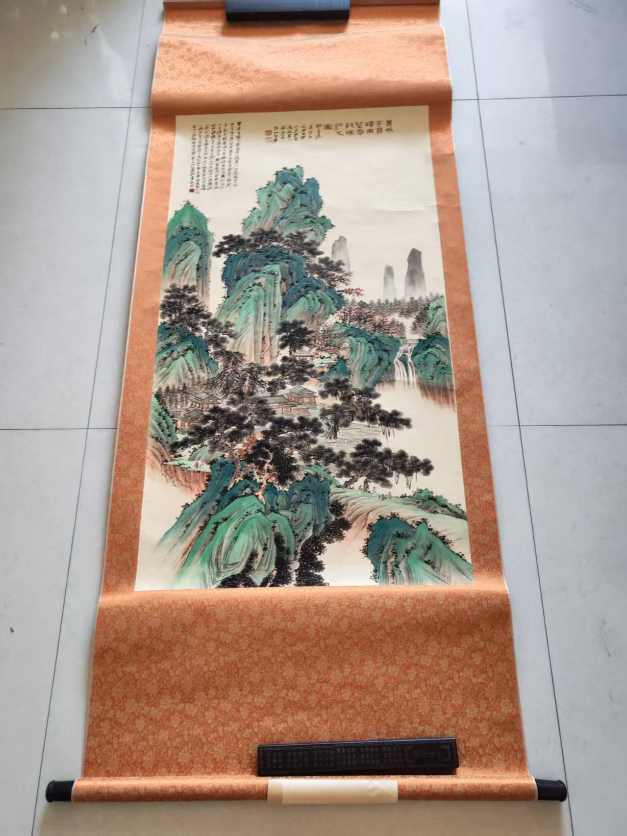 张大千《山水图》-嘉城艺术交易平台