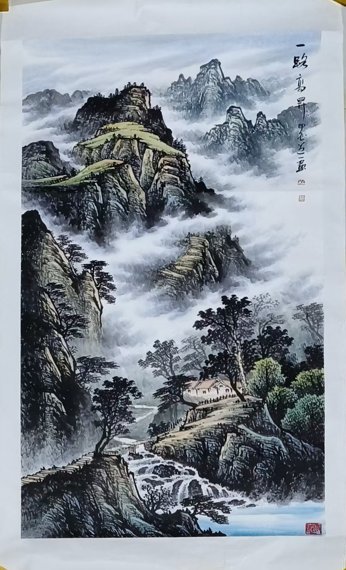 李学斌《一路高升》-嘉城艺术交易平台