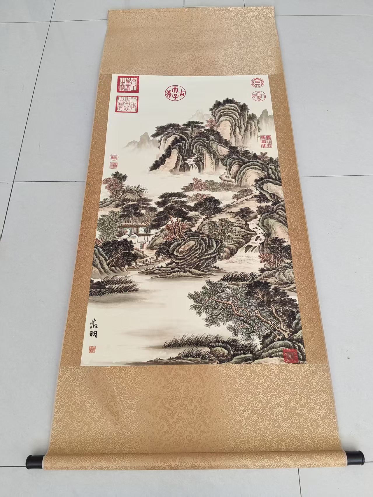 文徵明《山水图》-嘉城艺术交易平台