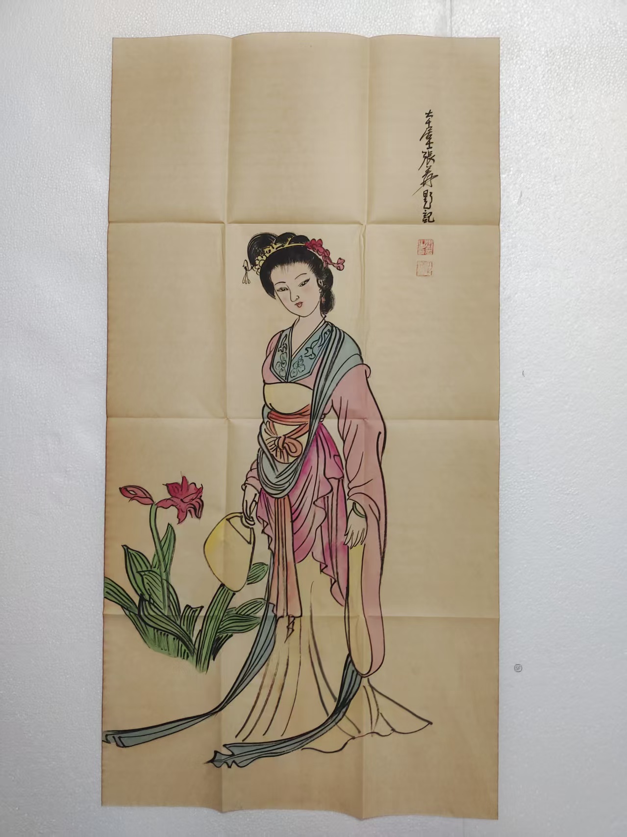 张大千《仕女图》-嘉城艺术交易平台