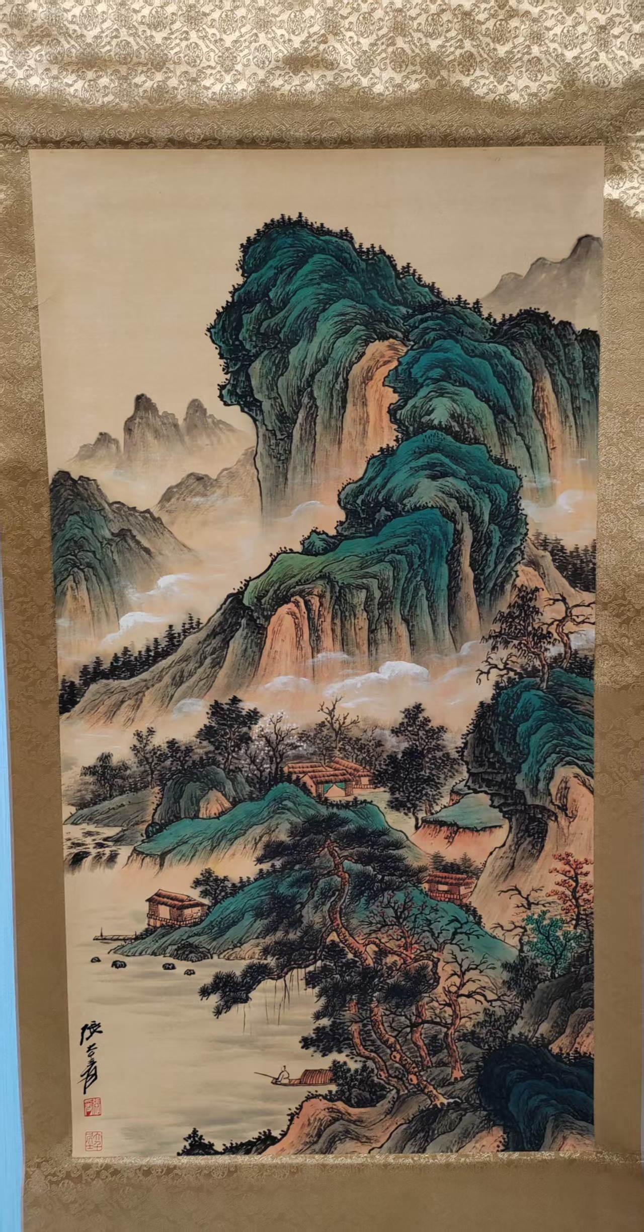 张大千《清风云天》-嘉城艺术交易平台