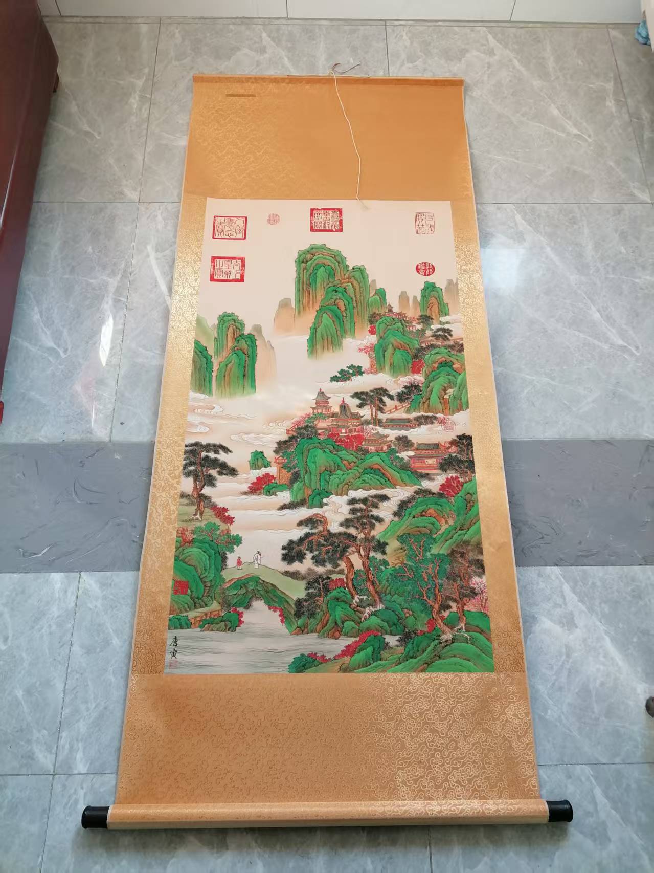 唐寅《人间仙境》-嘉城艺术交易平台