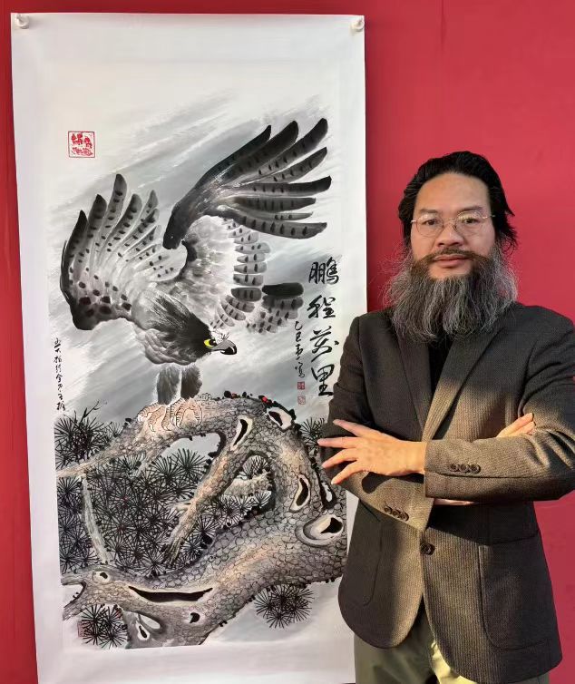 韦加斯（韦一）《鹏程万里》-嘉城艺术交易平台