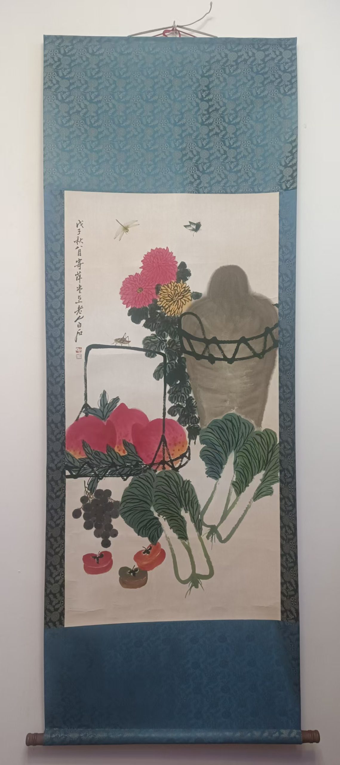 齐白石《花卉图》-嘉城艺术交易平台