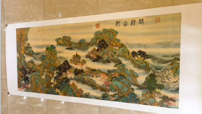 马华峰《锦绣山河》-嘉城艺术交易平台