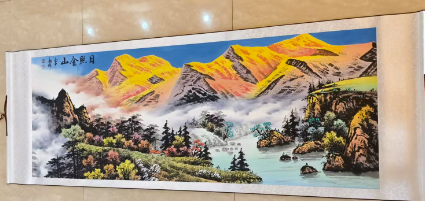 田广杰《日照金山》-嘉城艺术交易平台