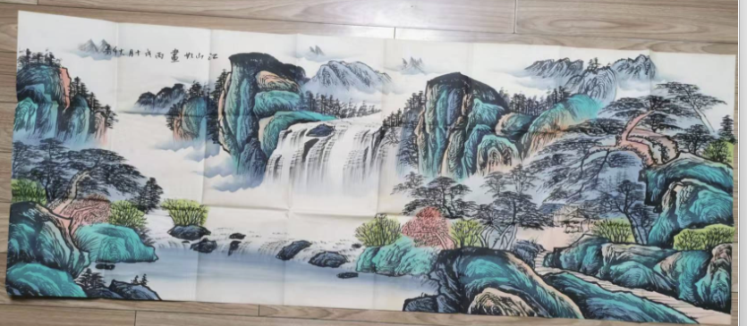 张大千《江山如画》-嘉城艺术交易平台