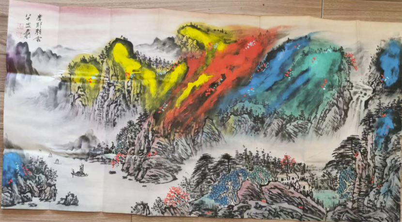 张大千 《摩耶精舍》-嘉城艺术交易平台