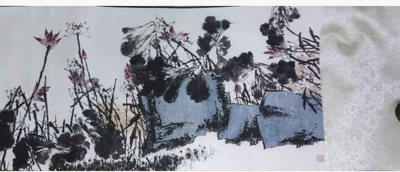 崔如琢《荷风千秋》