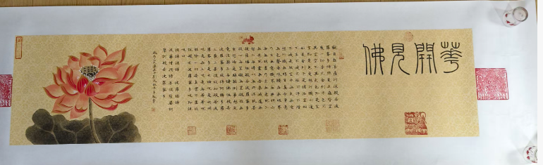 刘俊敏《花开见佛》-嘉城艺术交易平台