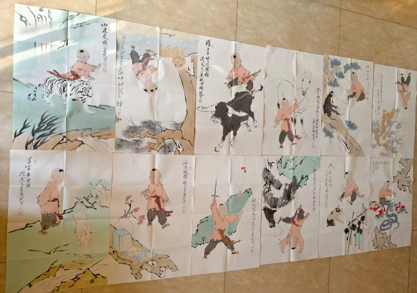 范曾《十二生肖》-嘉城艺术交易平台