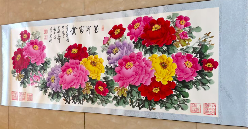 田广杰《花开富贵》-嘉城艺术交易平台