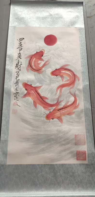 张文富《四喜来财》-嘉城艺术交易平台