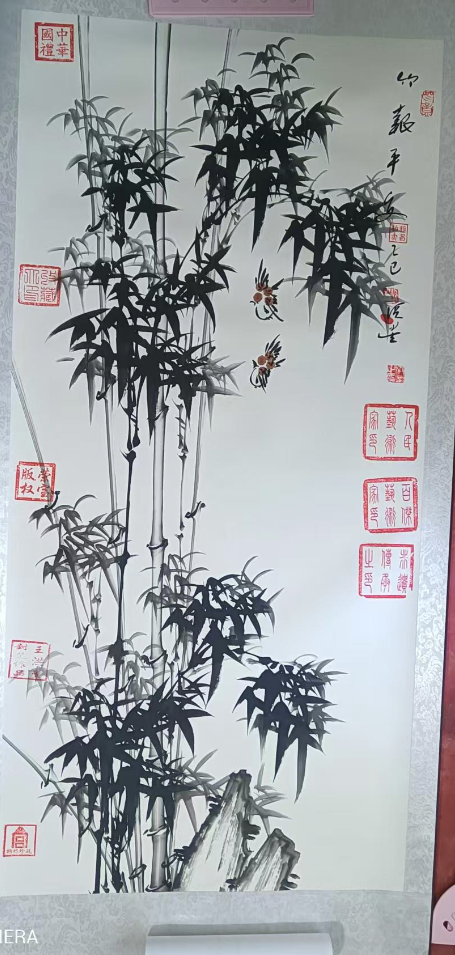 汪洪星《竹报平安》-嘉城艺术交易平台