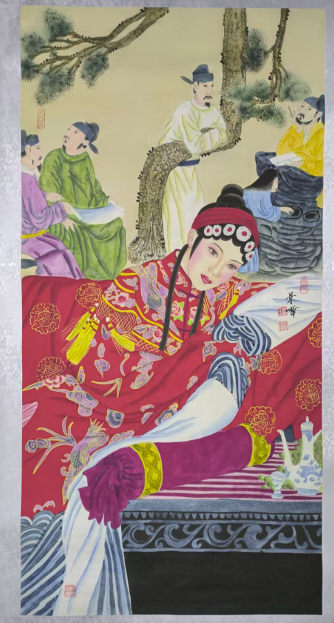 崔景哲《人物图》-嘉城艺术交易平台