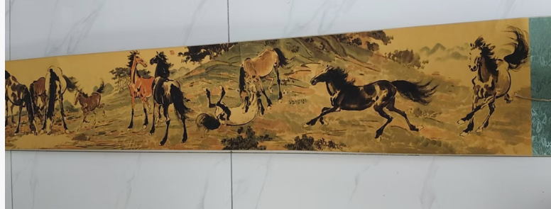 徐悲鸿《十骏图》-嘉城艺术交易平台