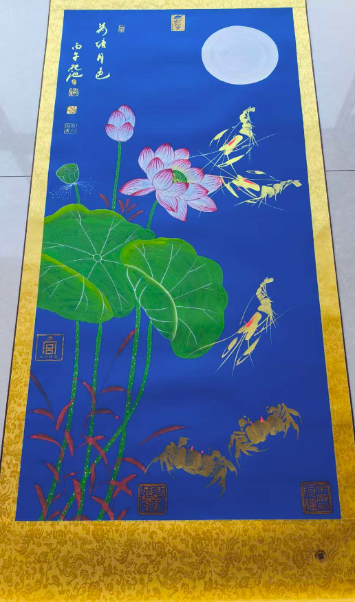 谭建利《荷塘月色》-嘉城艺术交易平台