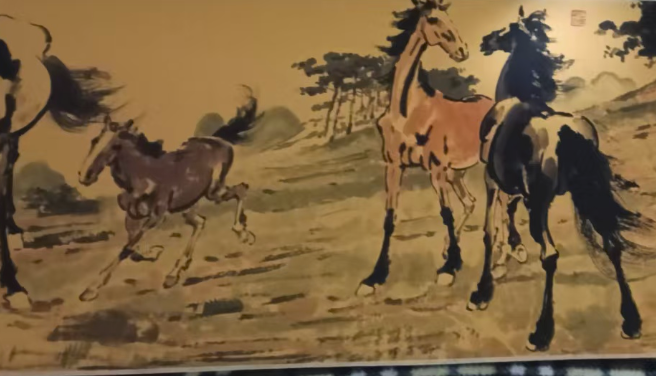 徐悲鸿《十骏图》-嘉城艺术交易平台