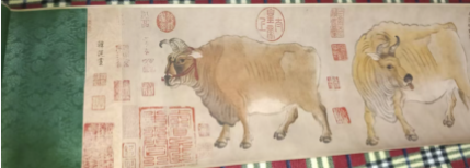 韩滉《五牛图》-嘉城艺术交易平台