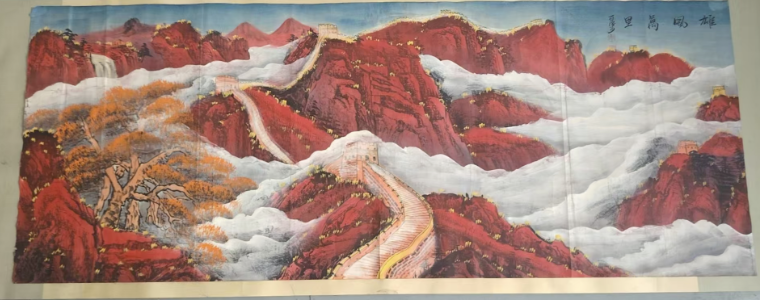 李可染《雄风万里》-嘉城艺术交易平台