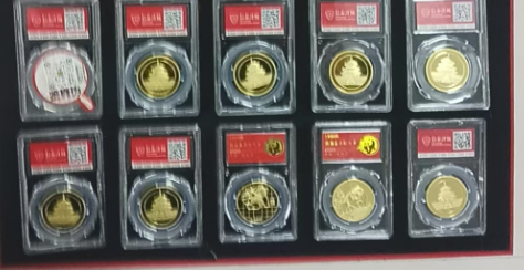 熊猫纪念币（十枚）