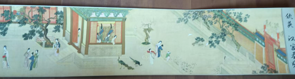 仇英《汉宫春晓》-嘉城艺术交易平台