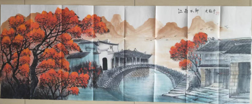 吴冠中《江南水乡》-嘉城艺术交易平台