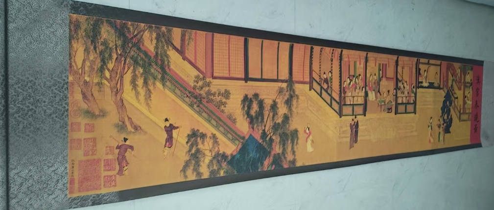 仇英《汉宫春晓图》-嘉城艺术交易平台