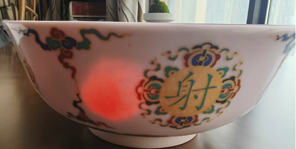 成化年制《薄胎珐琅彩开光吉语碗》-嘉城艺术交易平台