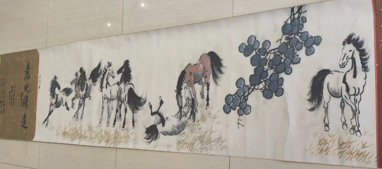 徐悲鸿《天马行空》-嘉城艺术交易平台