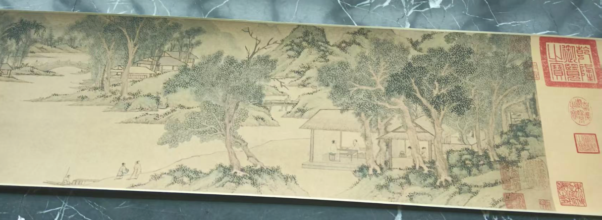 唐寅《浒溪草堂》-嘉城艺术交易平台