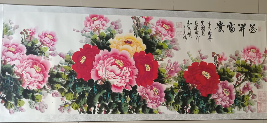 田广杰《花开富贵》-嘉城艺术交易平台