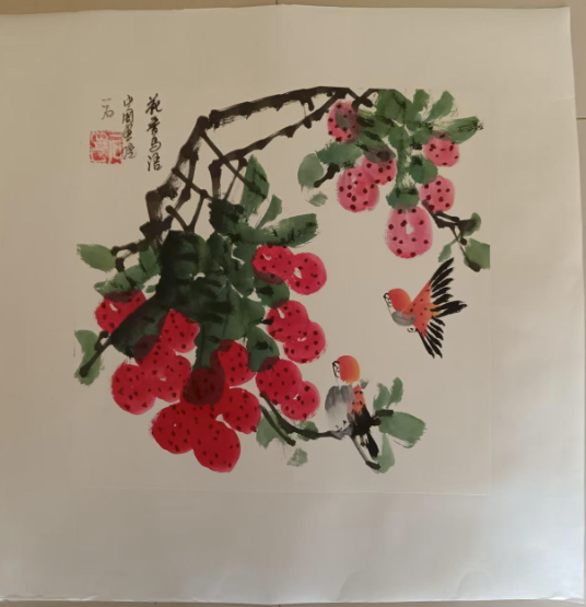 吴一石《花香鸟语》-嘉城艺术交易平台