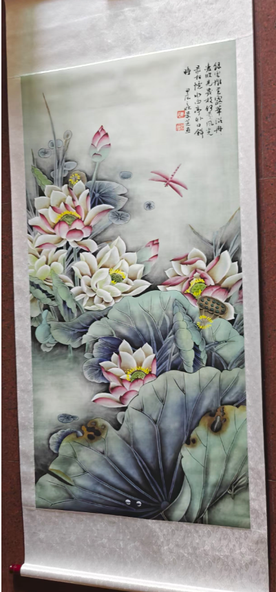 陈景芝《荷风清韵》-嘉城艺术交易平台