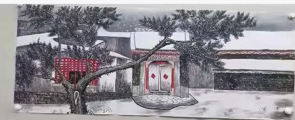 张灼林《瑞雪兆丰年》-嘉城艺术交易平台