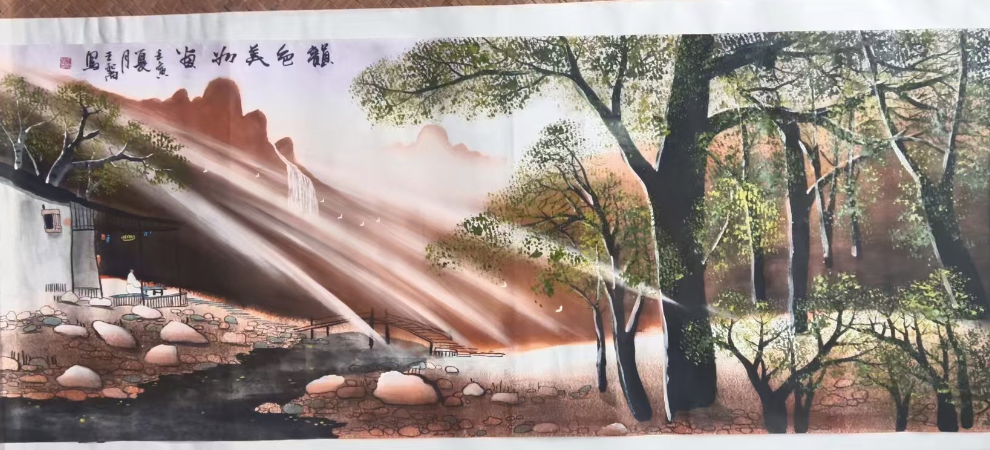 王和尚《韵色美如画》-嘉城艺术交易平台