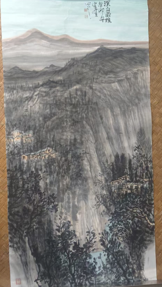 王定奎《溪山雨后》-嘉城艺术交易平台