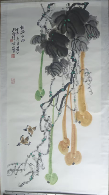 杨晓波《相依相伴》-嘉城艺术交易平台