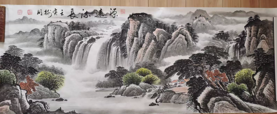 王树明《源远流长》-嘉城艺术交易平台