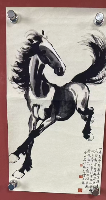 徐悲鸿《神驰》-嘉城艺术交易平台