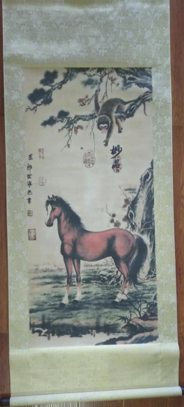 郎世宁《骏马图》-嘉城艺术交易平台