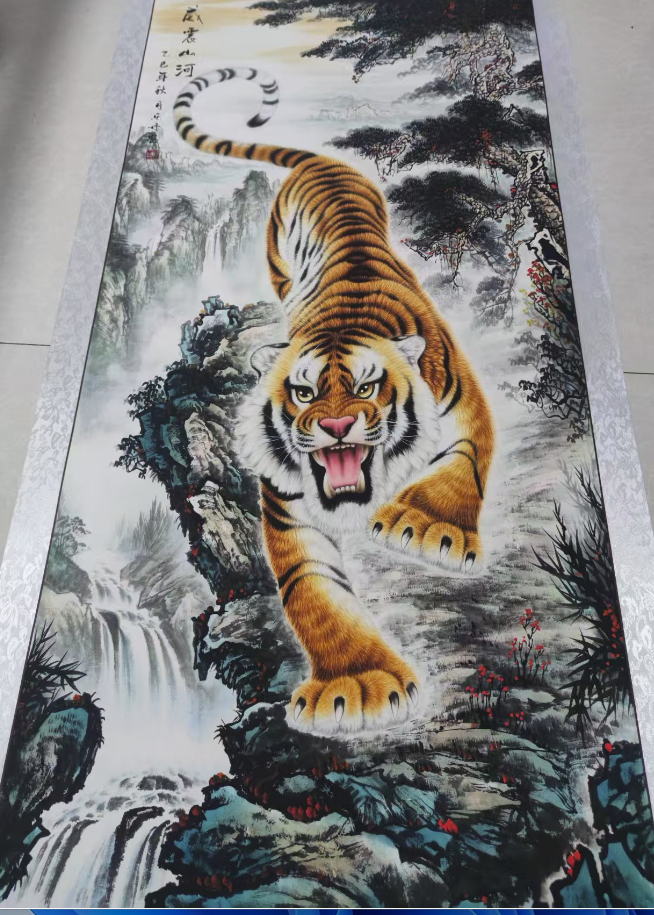 谭乐丹《威震山河》-嘉城艺术交易平台