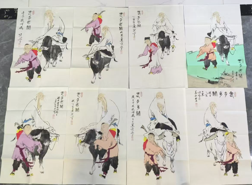 范曾《老子出关图》*8-嘉城艺术交易平台