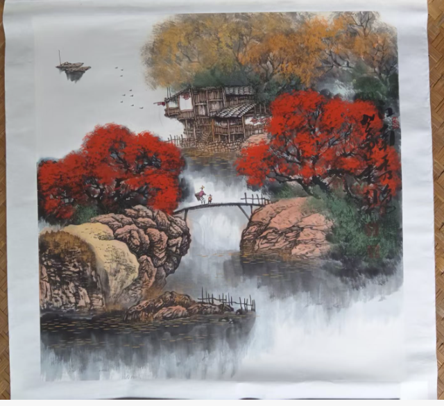 周卡《江南秀色》-嘉城艺术交易平台