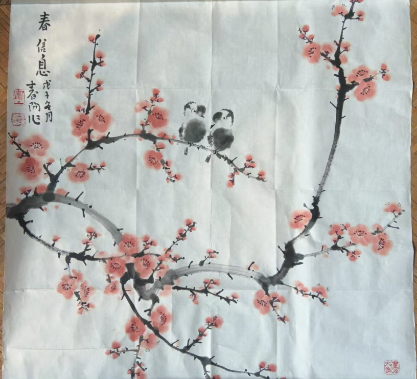 霍春阳《春信息》-嘉城艺术交易平台